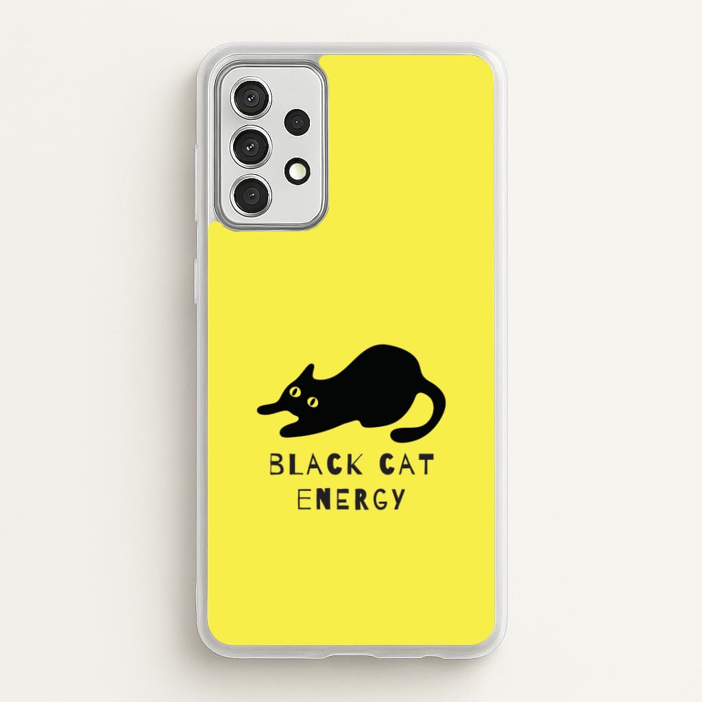 Black Cat Energy Galaxy A52 / A52s Case
