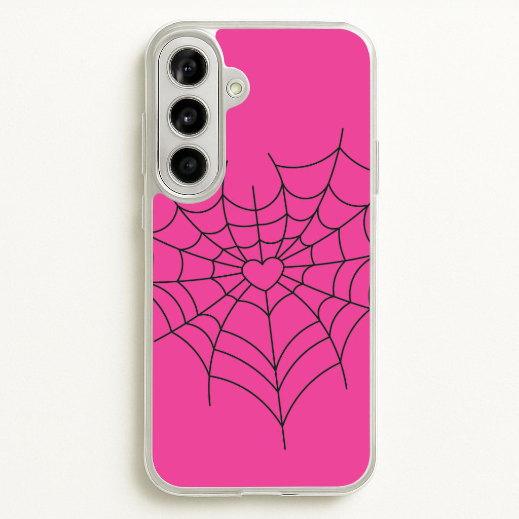 Spiderweb Hearts II Galaxy A56 Case