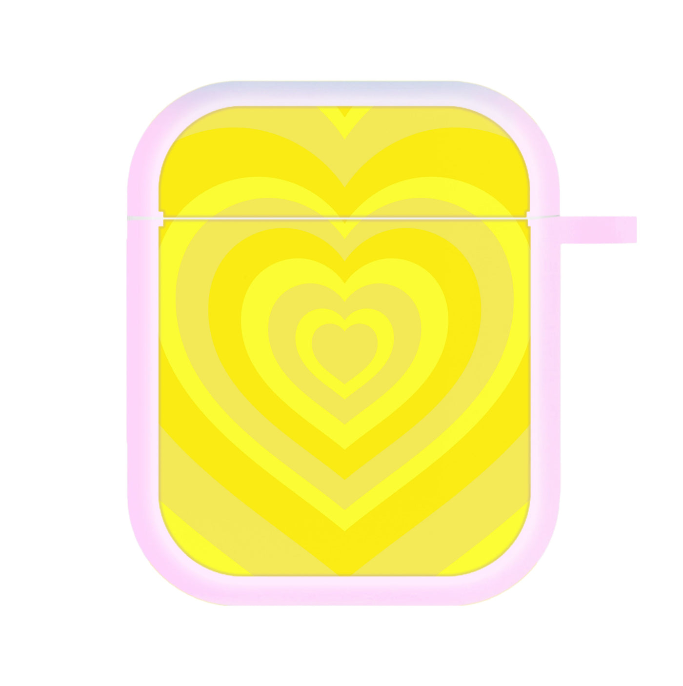 Yellow - Colourful Hearts AirPods Case
