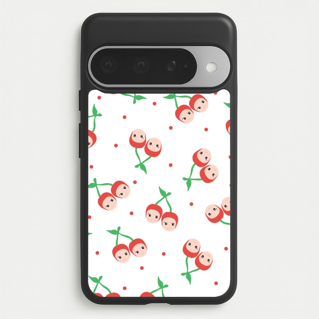 Cherry Angels Pattern Google Pixel 10 Pro XL Case