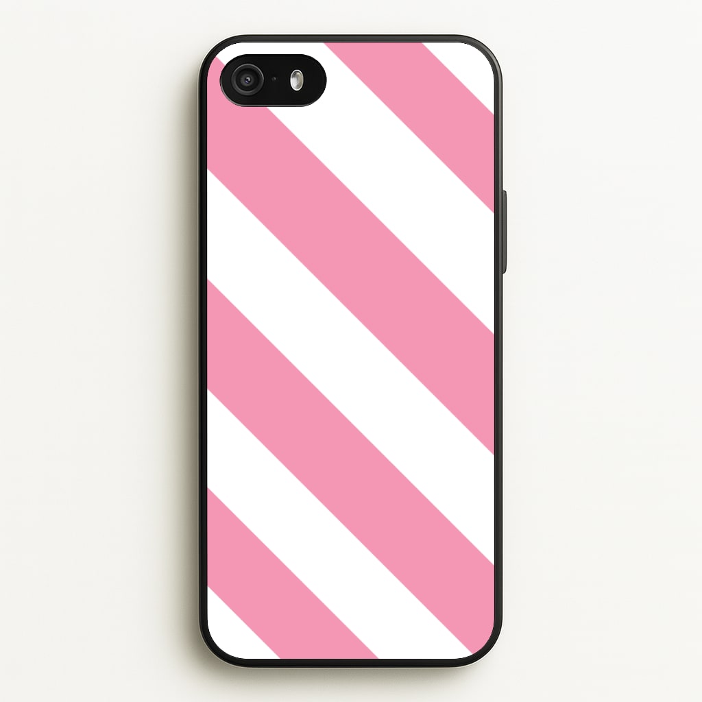 Candy Cane Stripes iPhone 5 / 5s / SE 2016 Case