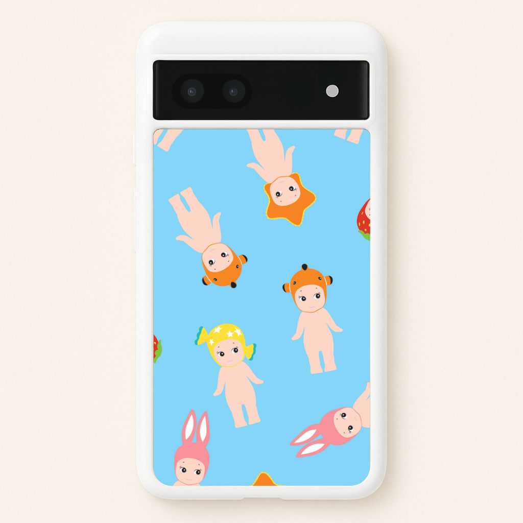 Angels Pattern Google Pixel 6a Case