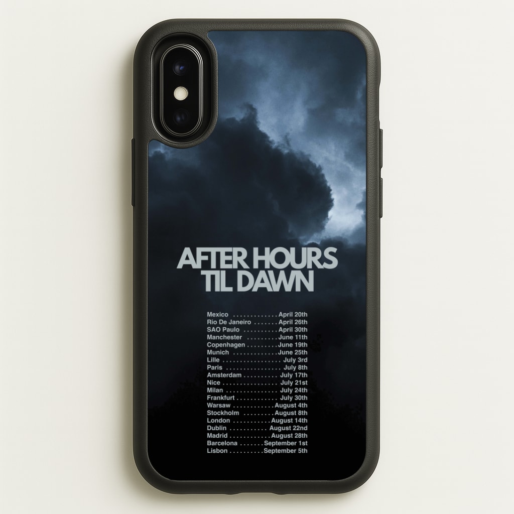 2026 Tour AHTD iPhone X / XS Case