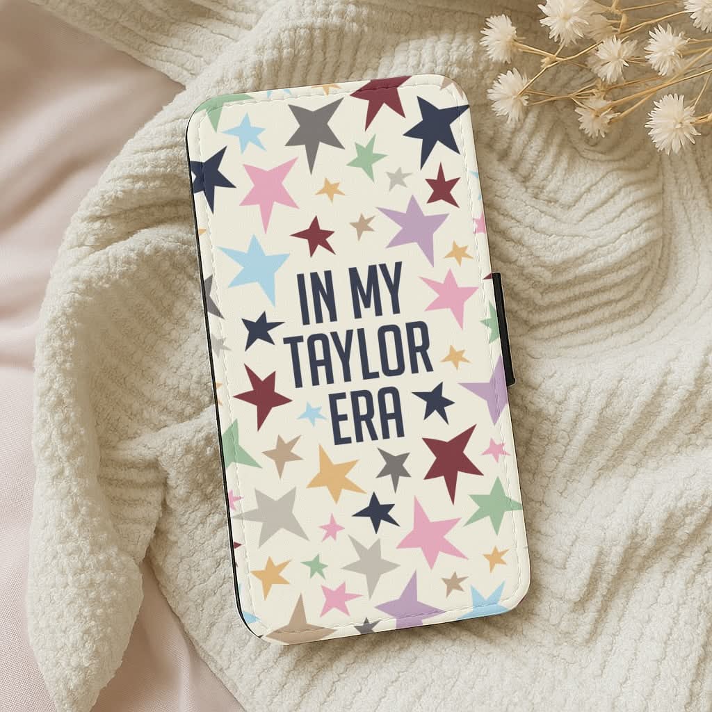 In My Taylor Era Leather Phone Case
