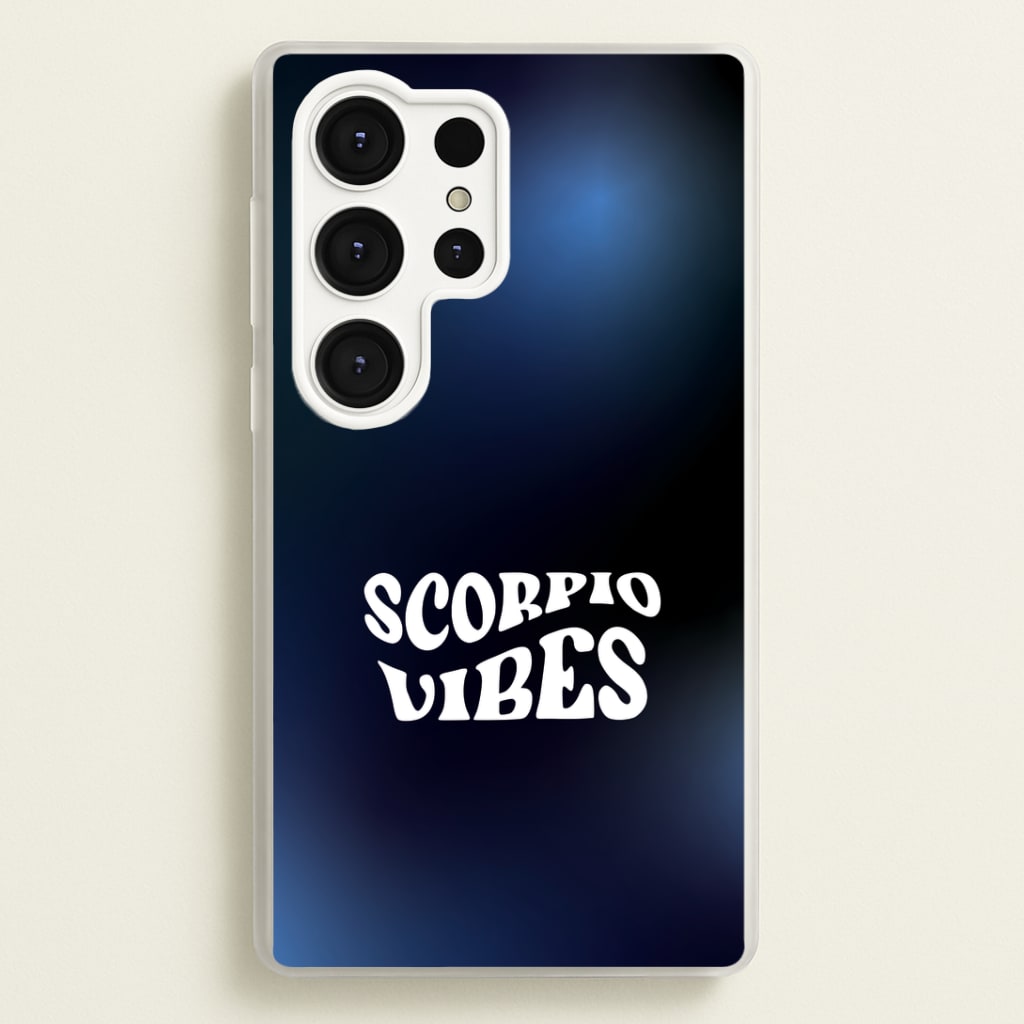 Scorpio Vibes Gradient Zodiac Galaxy S25 Ultra Case