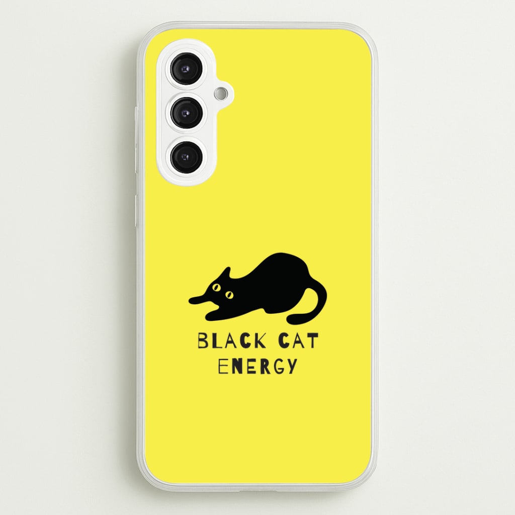 Black Cat Energy Galaxy S23FE Case