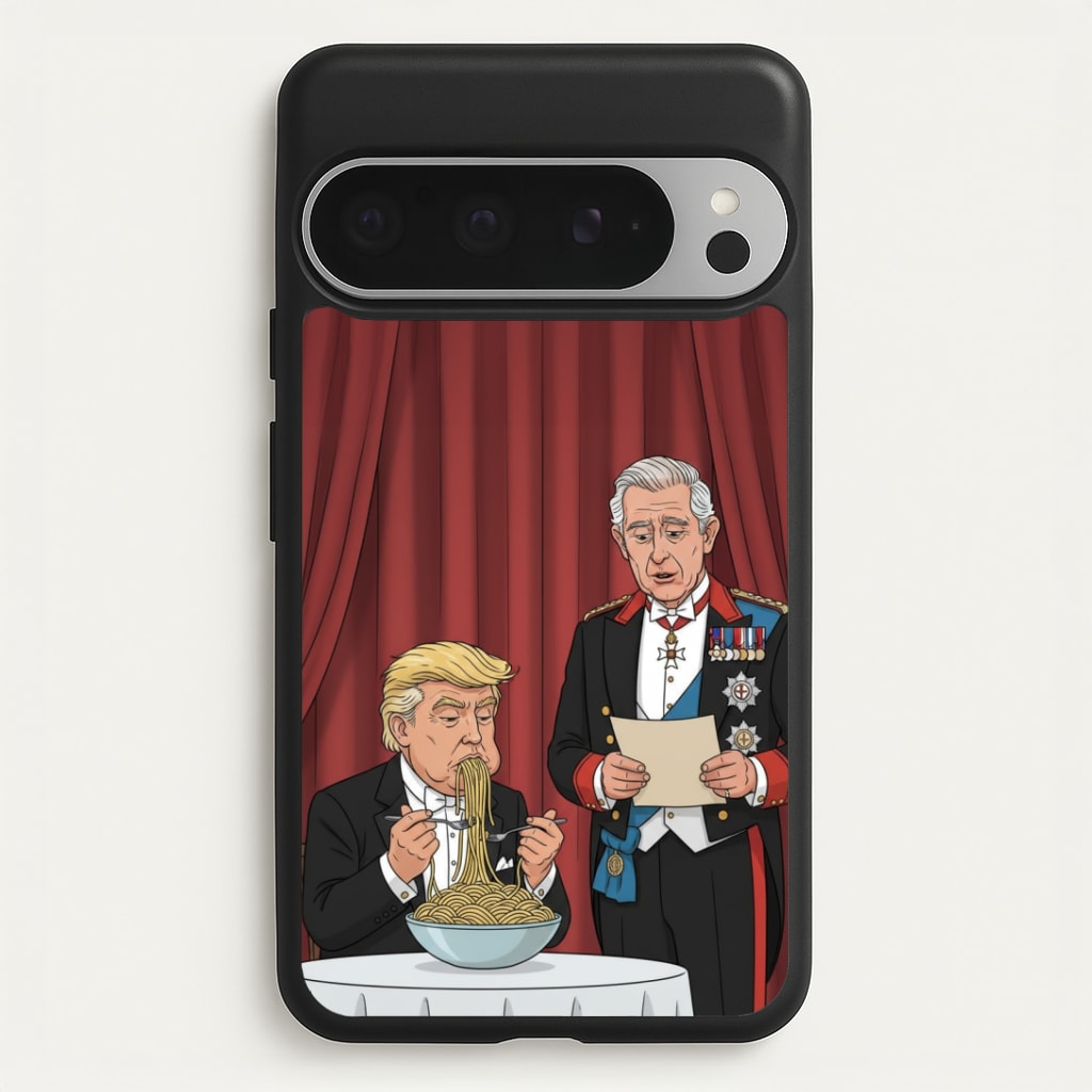 Charles & Donald's Spaghetti Google Pixel 9 Pro XL Case