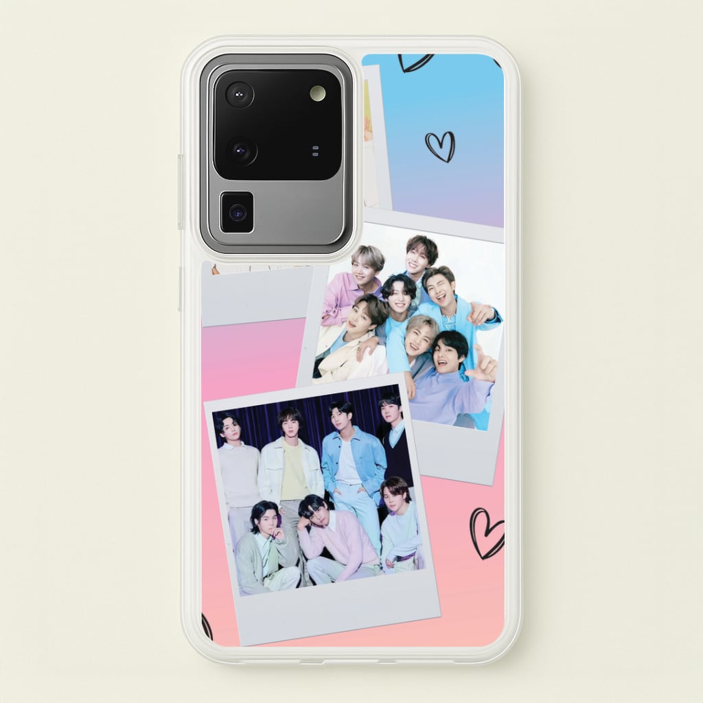 K-Pop Band Polaroid Collage Galaxy S20 Ultra Case