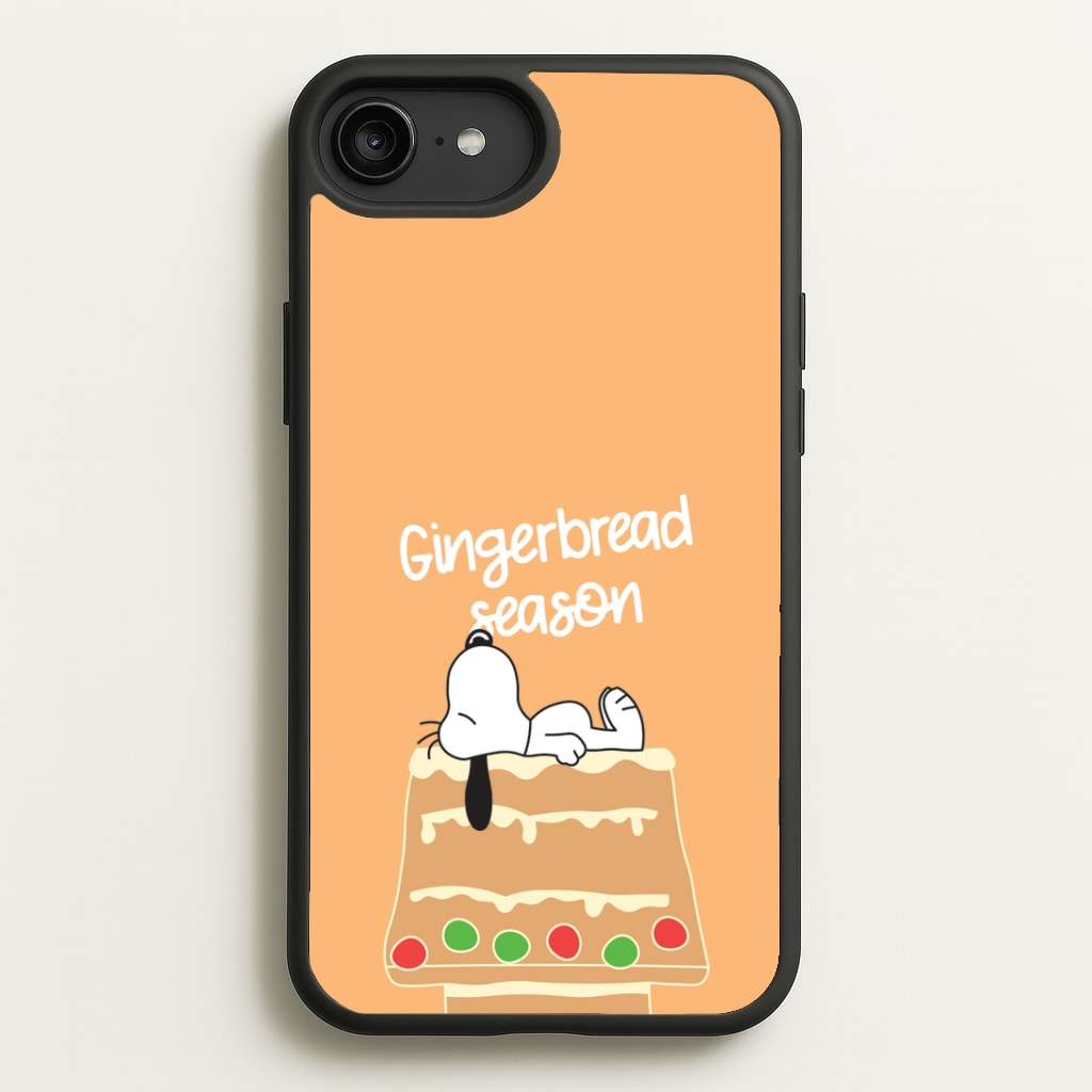 Cartoon Beagle Gingerbread House iPhone 6 Plus / 7 Plus / 8 Plus Case