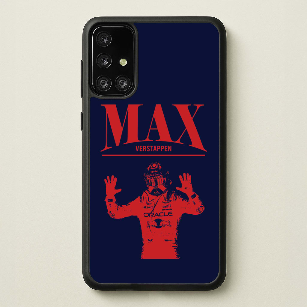 Max Blue And Red Galaxy A71 Case