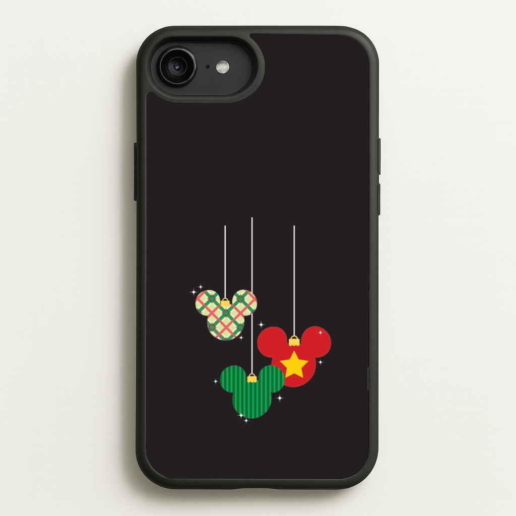 Cartoon Mouse Hanging Baubles iPhone 6 Plus / 7 Plus / 8 Plus Case