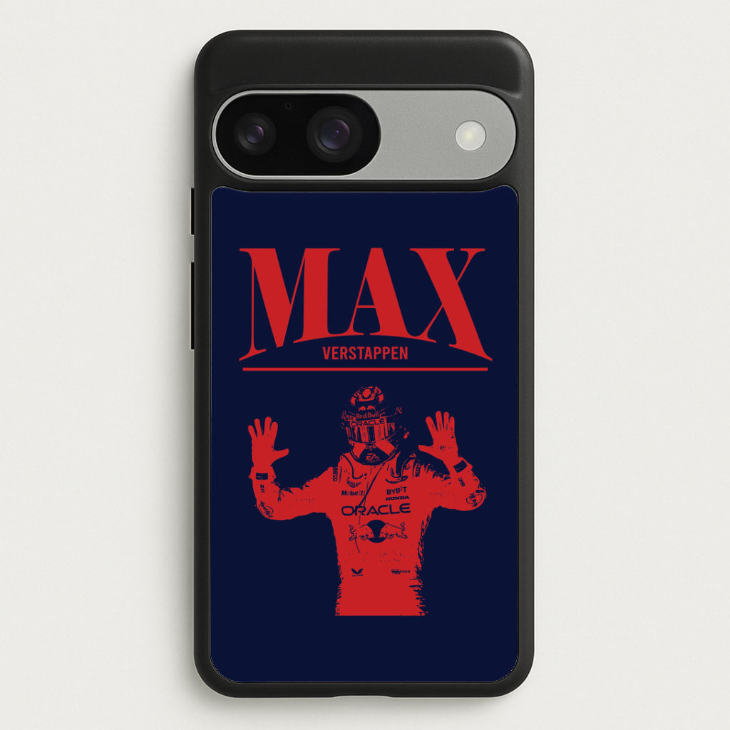 Max Blue And Red Google Pixel 9 / 9 Pro Case