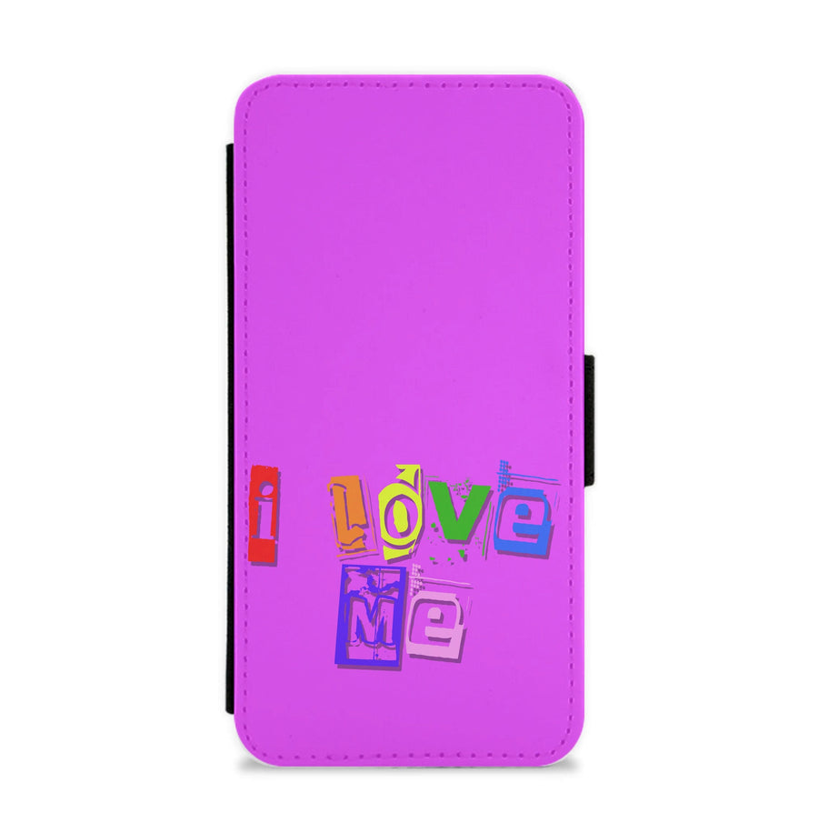I Love Me - Pride Flip / Wallet Phone Case