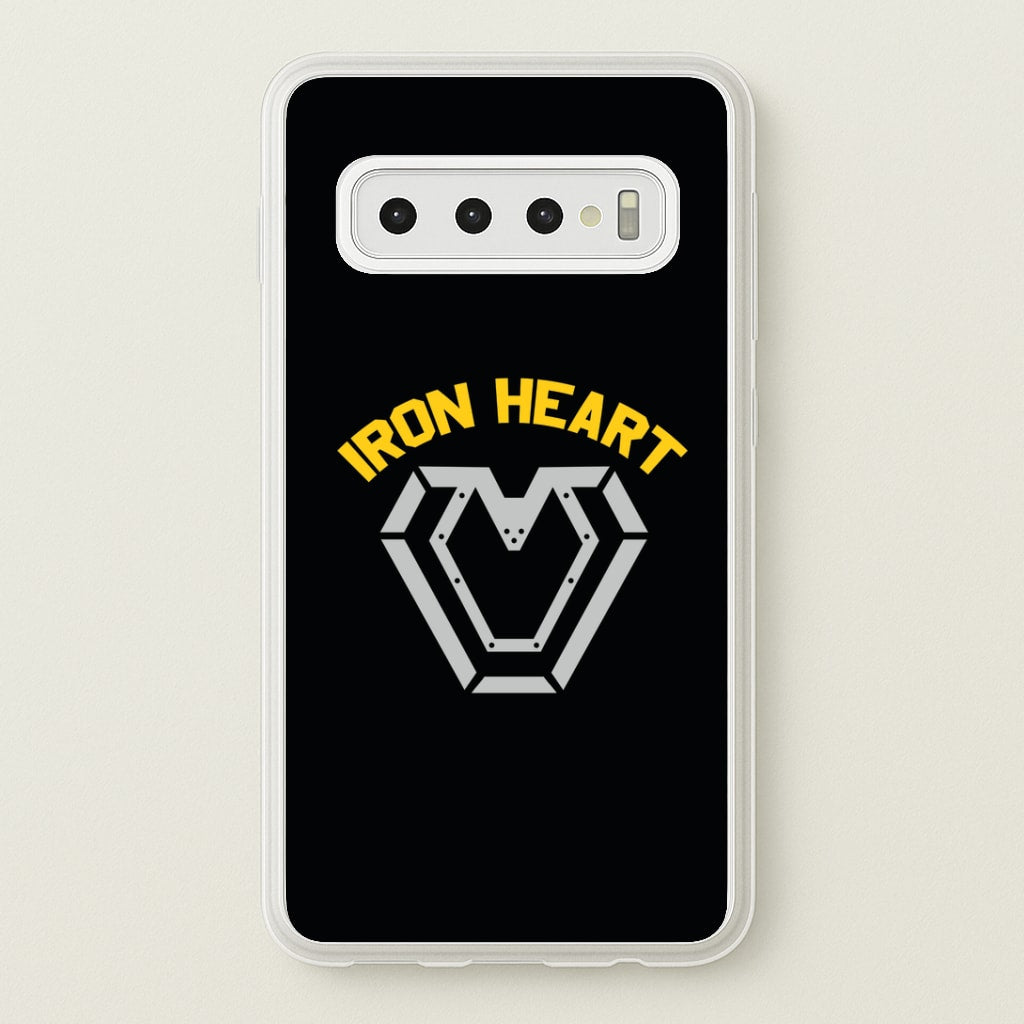 Metal Hero Heart Galaxy S10 Case