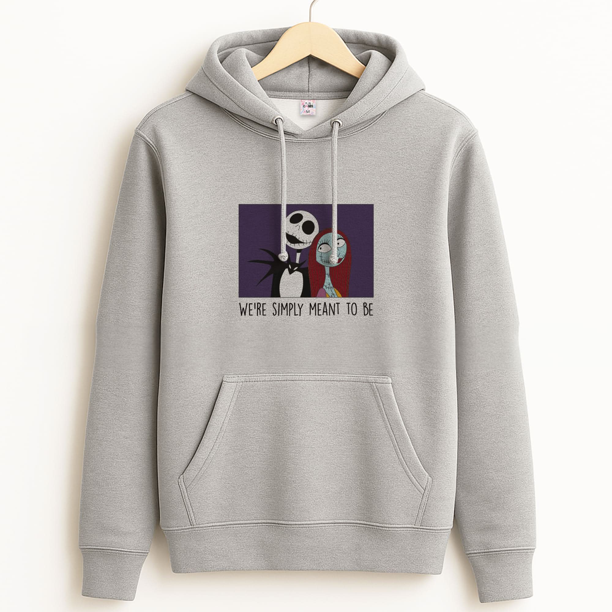 We're Simply Meant To Be Unisex Grey Hoodie
