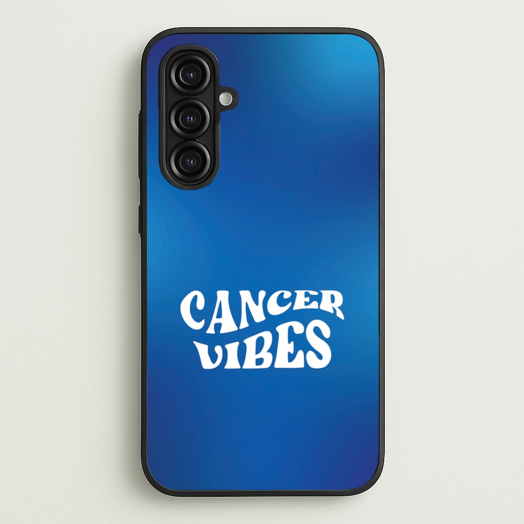 Cancer Vibes Gradient Zodiac Galaxy A16 Case