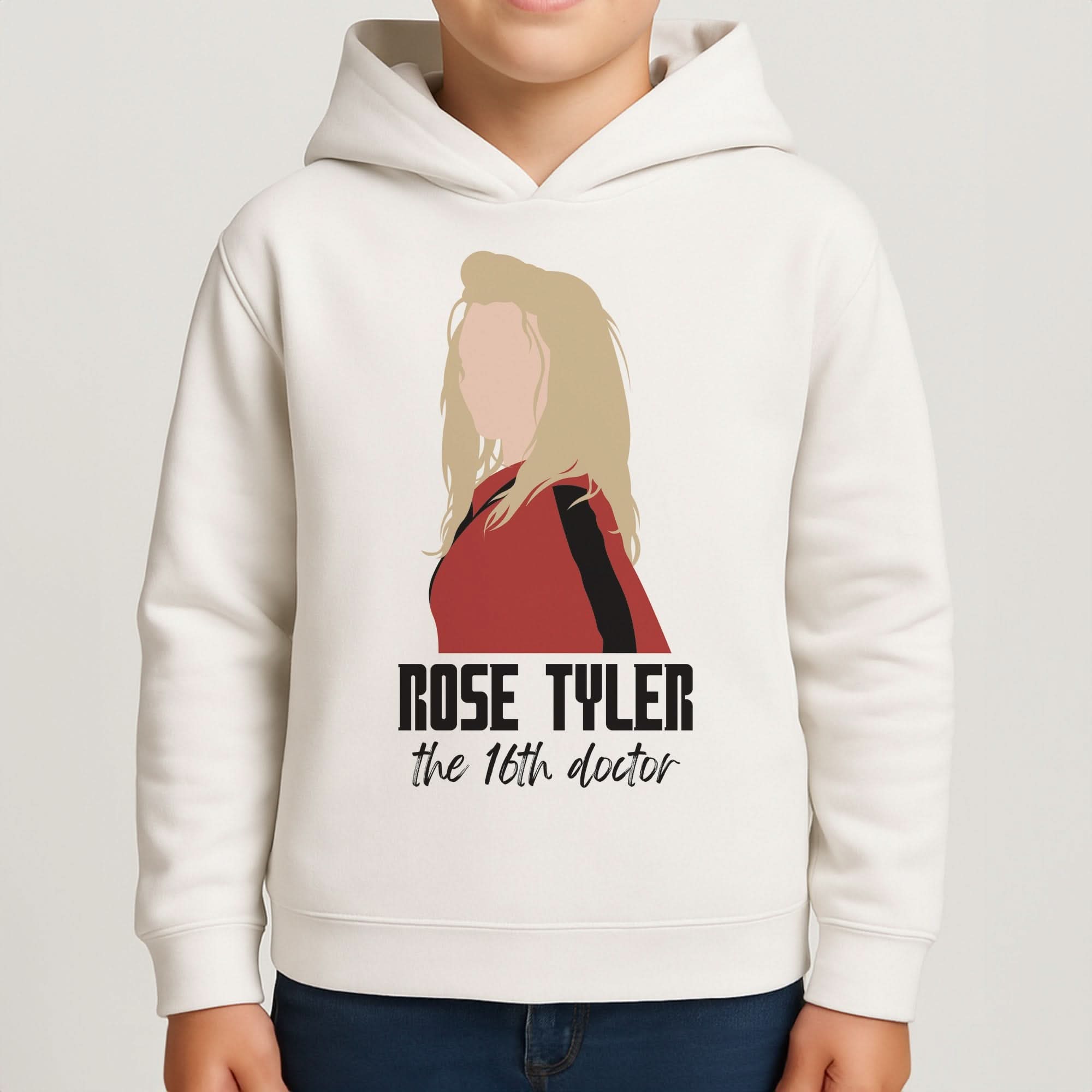 Rose The 16th Doctor Boys Hoodie