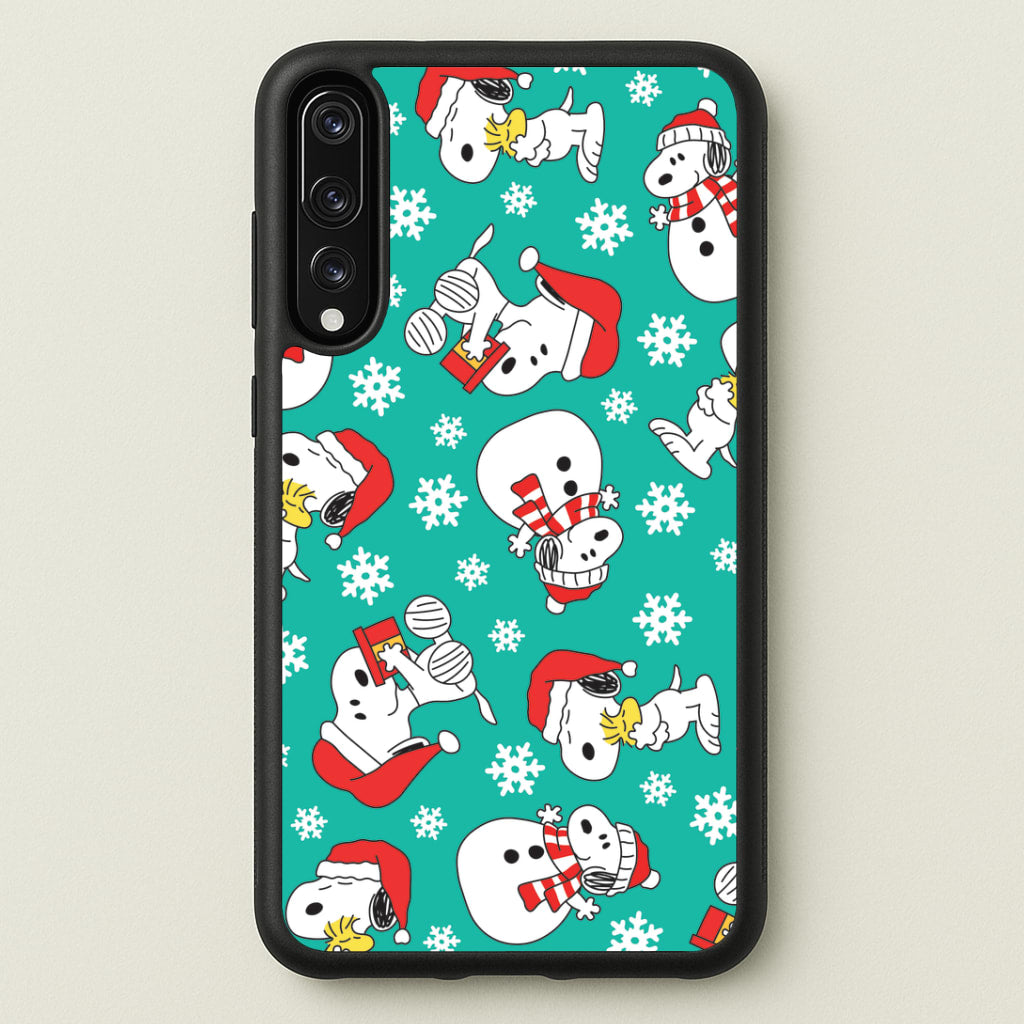 Christmas Cartoon Beagle Pattern Huawei P20 Pro Case