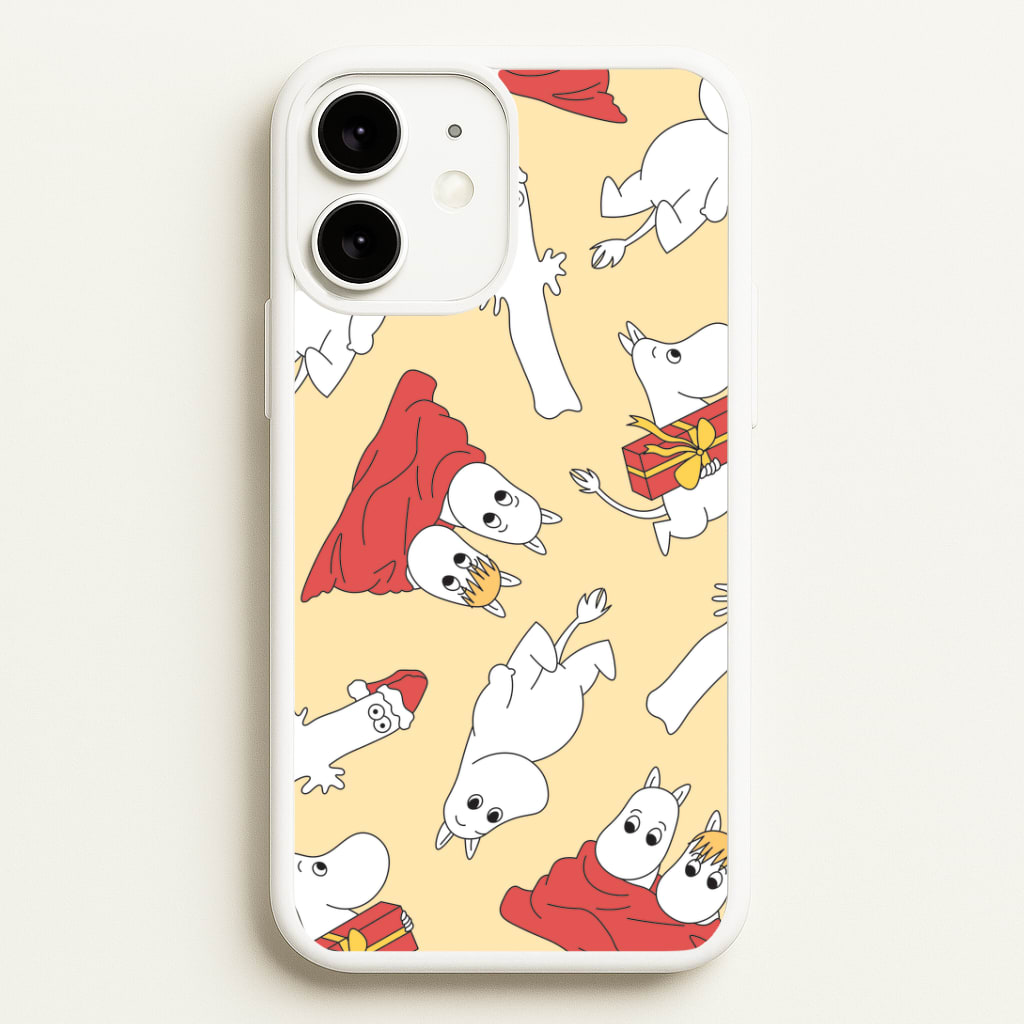 Christmas Mooms Pattern iPhone 11 Case
