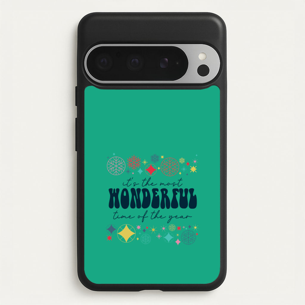The Most Wonderful Time Of The Year Geometric Google Pixel 9 Pro XL Case