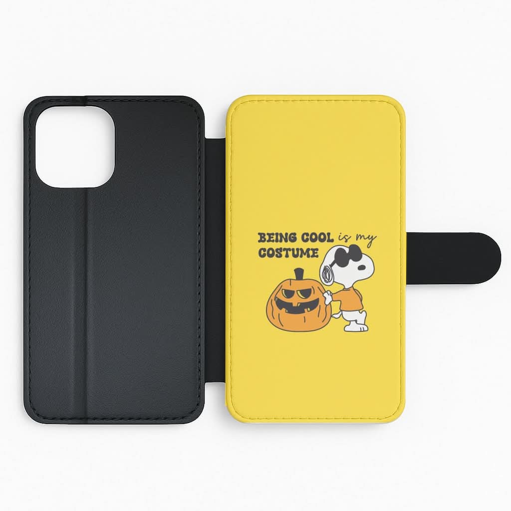Being Cool Is My Costume Flip Phone Case