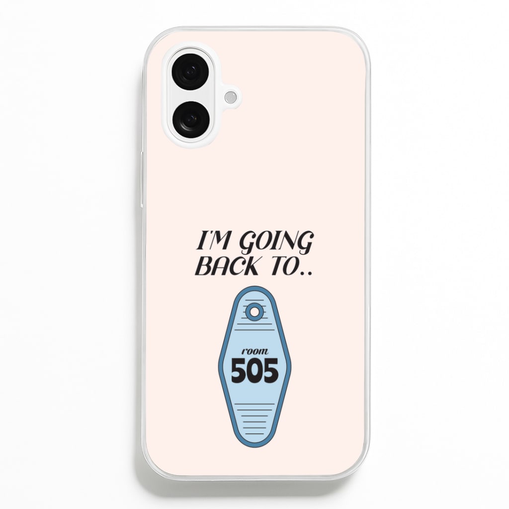 I'm Going Back To 505 Keyring iPhone 16 Plus Case