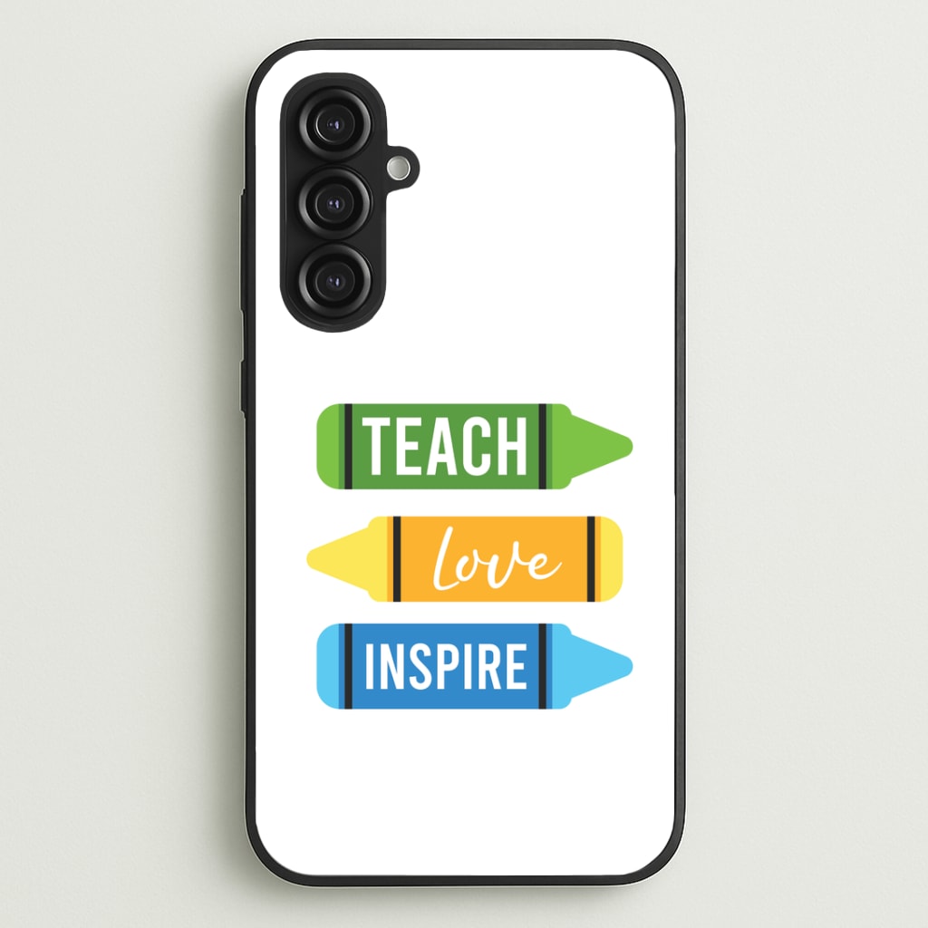Teach, Love, Inspire Galaxy S23FE Case