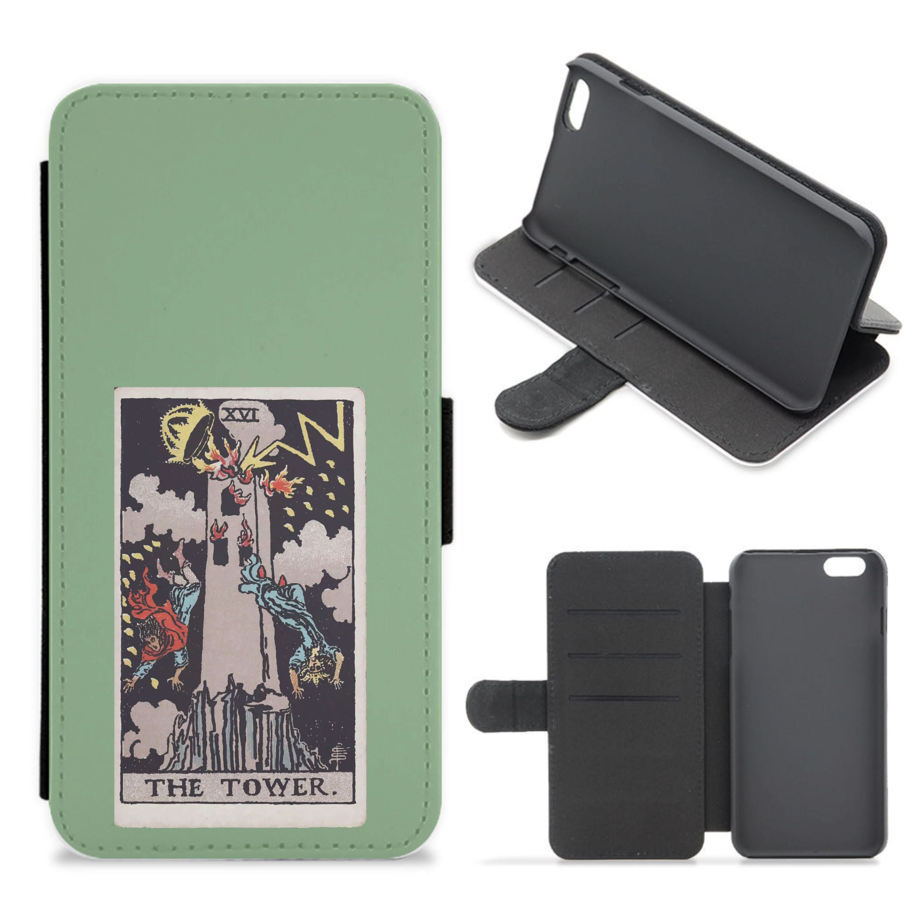 Tarot Card XVI Flip / Wallet Phone Case
