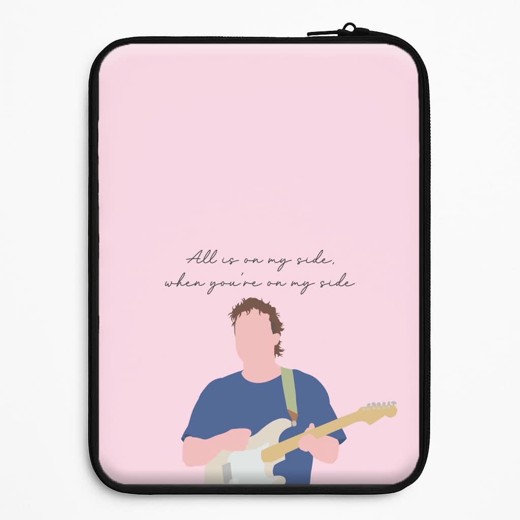 All Is On My Side Pink Universal Laptop Sleeve