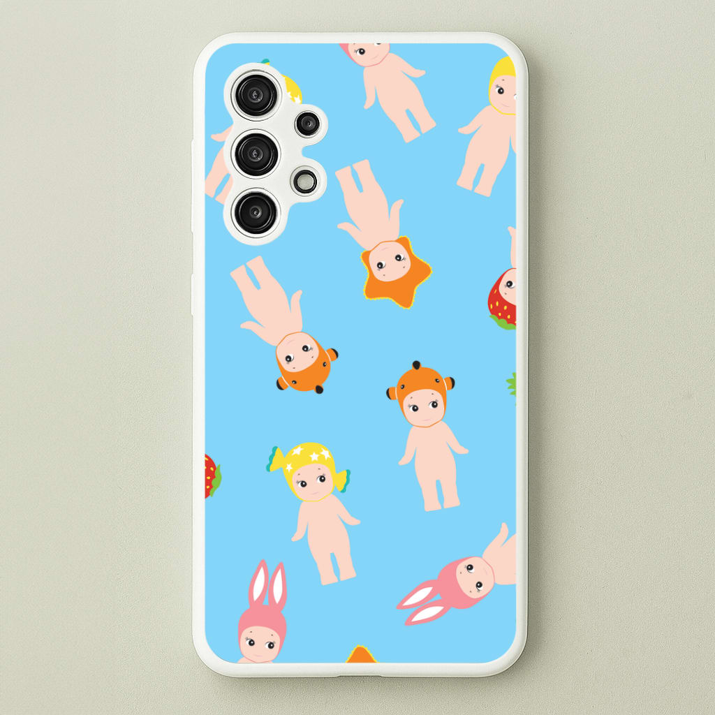 Angels Pattern Galaxy A13 Case