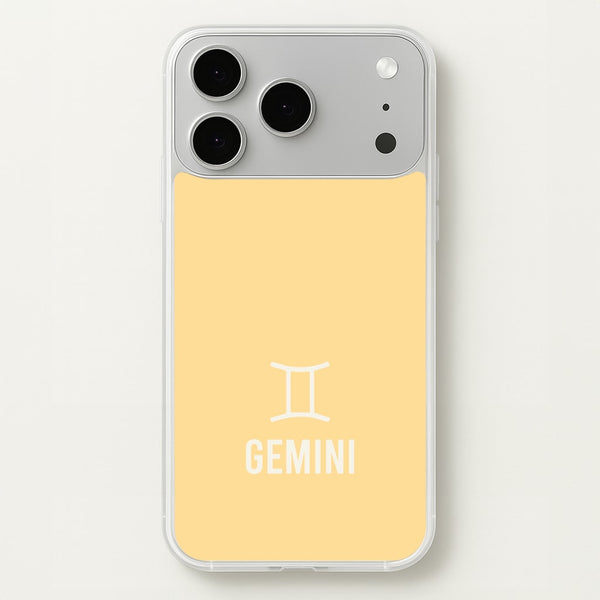 Gemini Pastel Zodiac iPhone 17 Pro Case