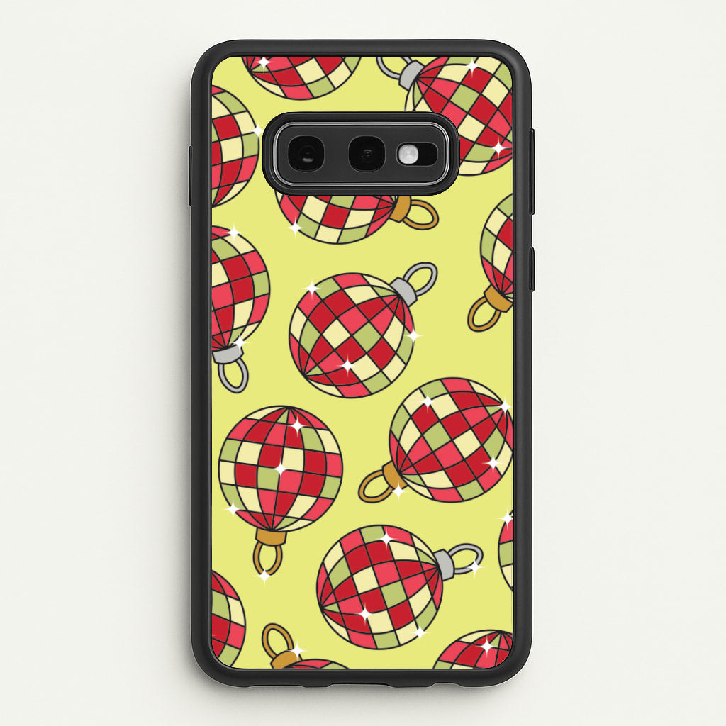 Disco Baubles Pattern Galaxy S10e Case
