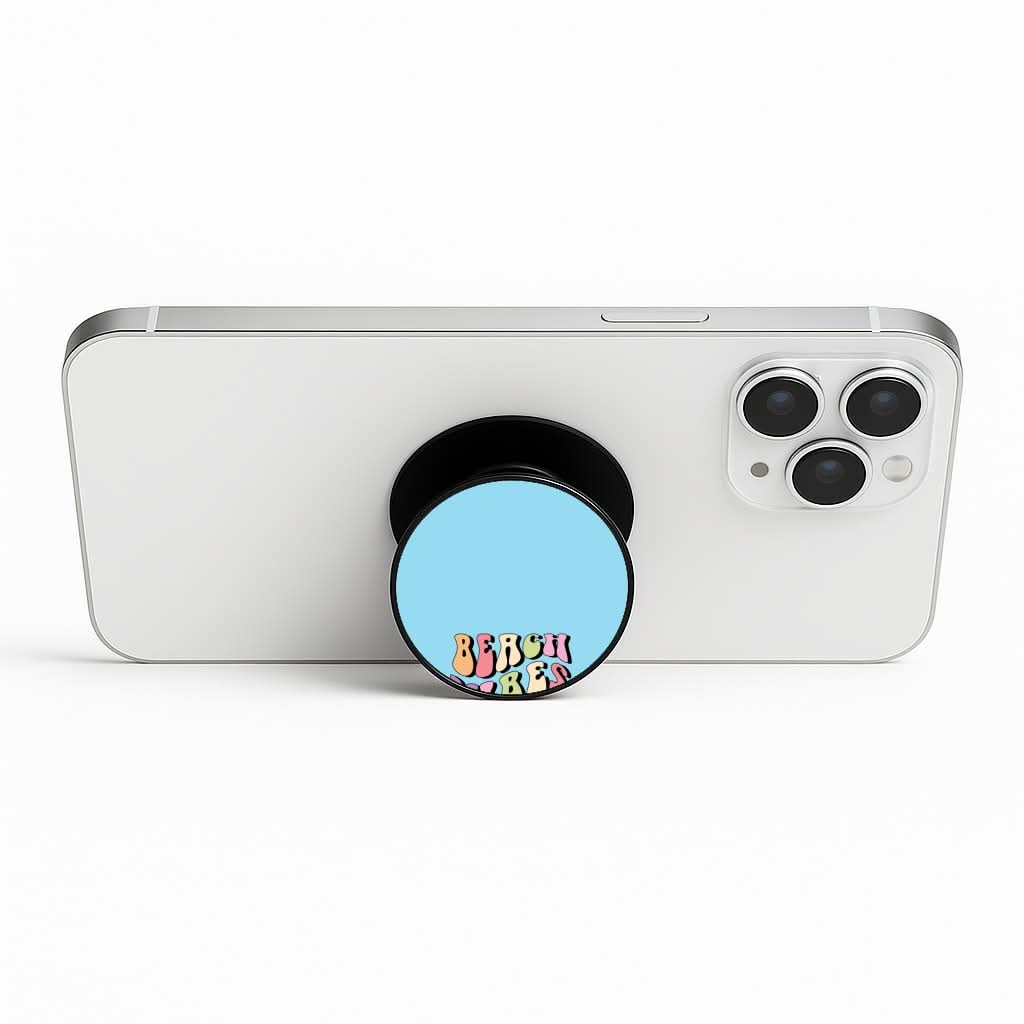 Pastel Beach Vibes Phone Stand