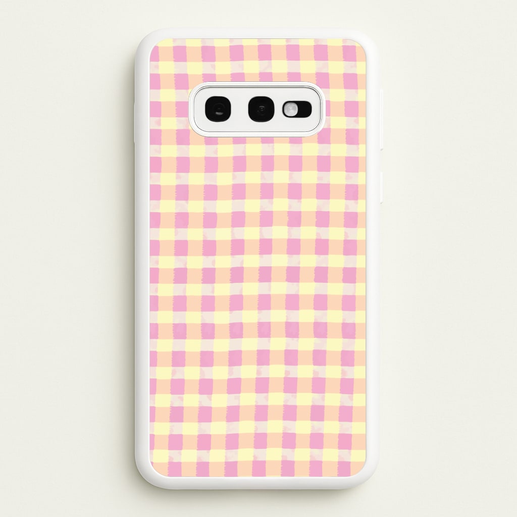 Fruit Punch Gingham Galaxy S10e Case