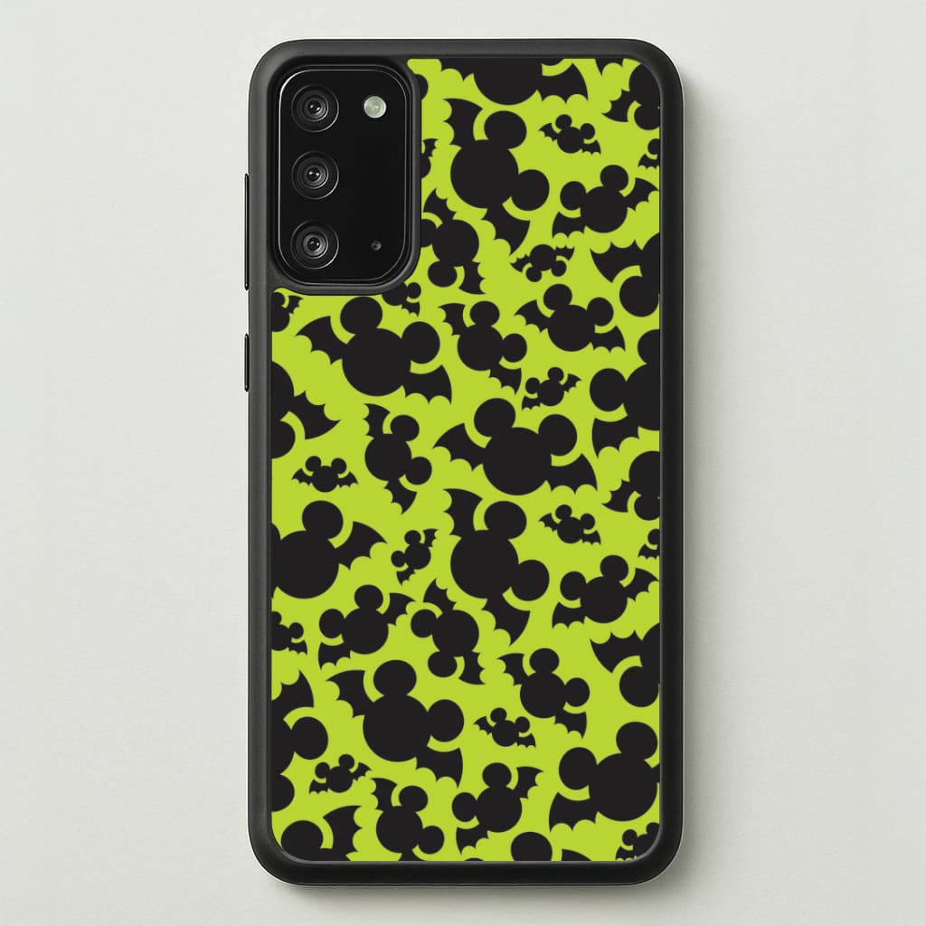 Mouse Bats Pattern Galaxy Note 20 Case