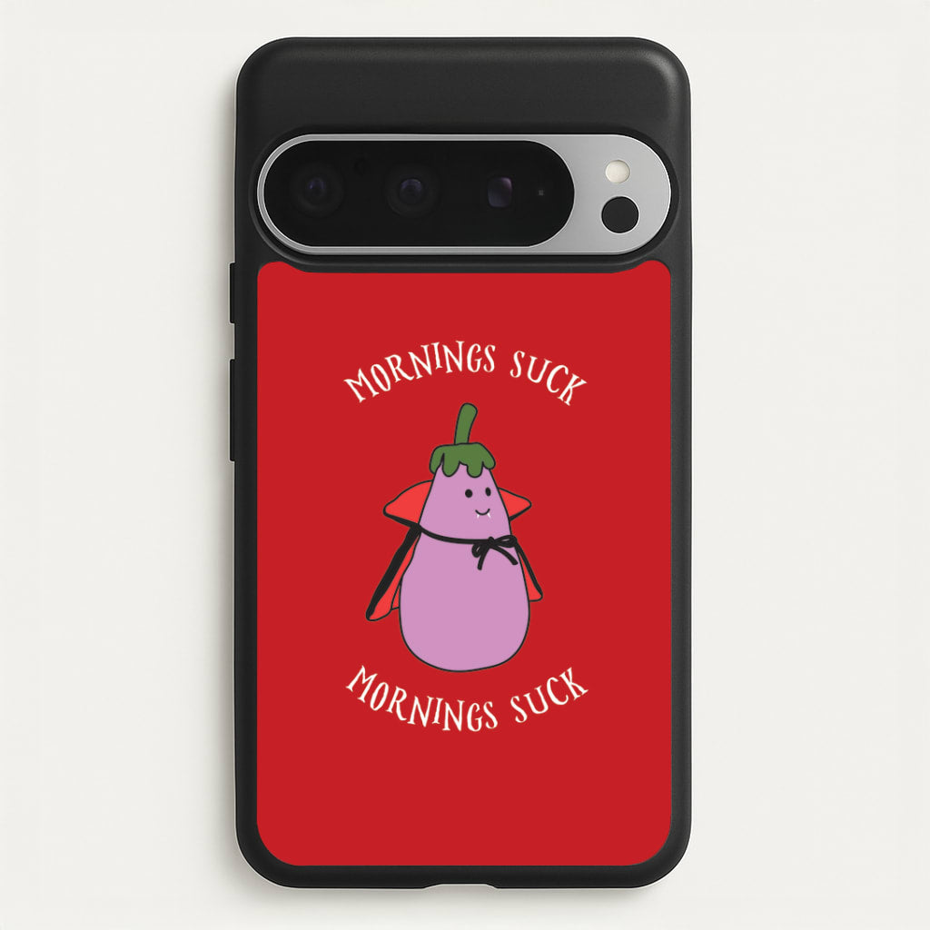 Mornings Suck Plush - Halloween Google Pixel 9 Pro XL Case