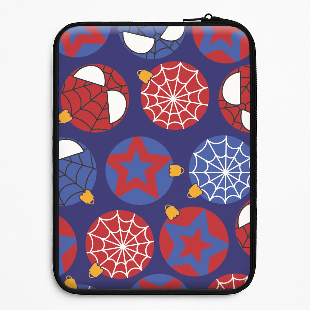 Spider Hero Baubles Pattern Universal Laptop Sleeve