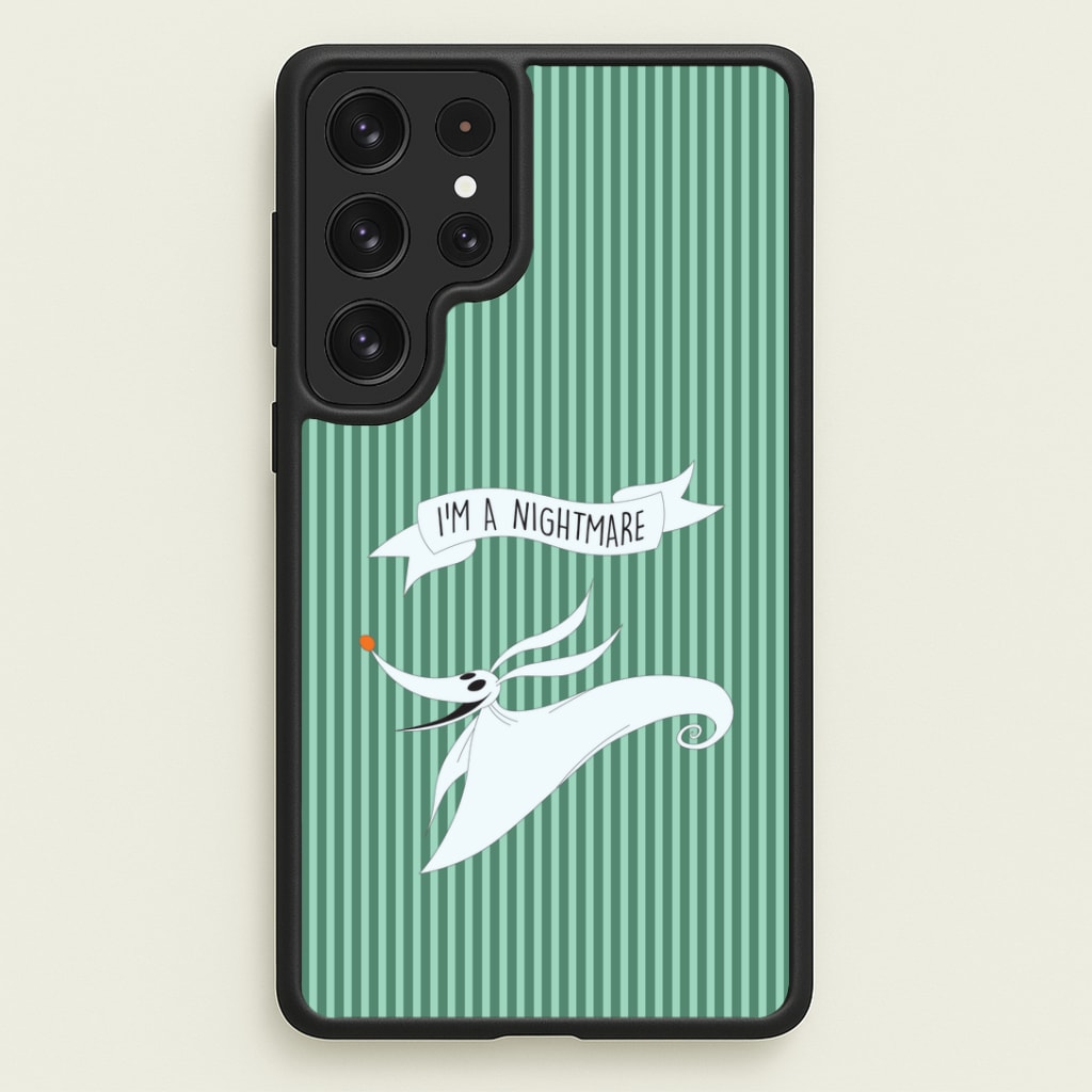 Stripey I'm A Nightmare Galaxy S22 Ultra Case