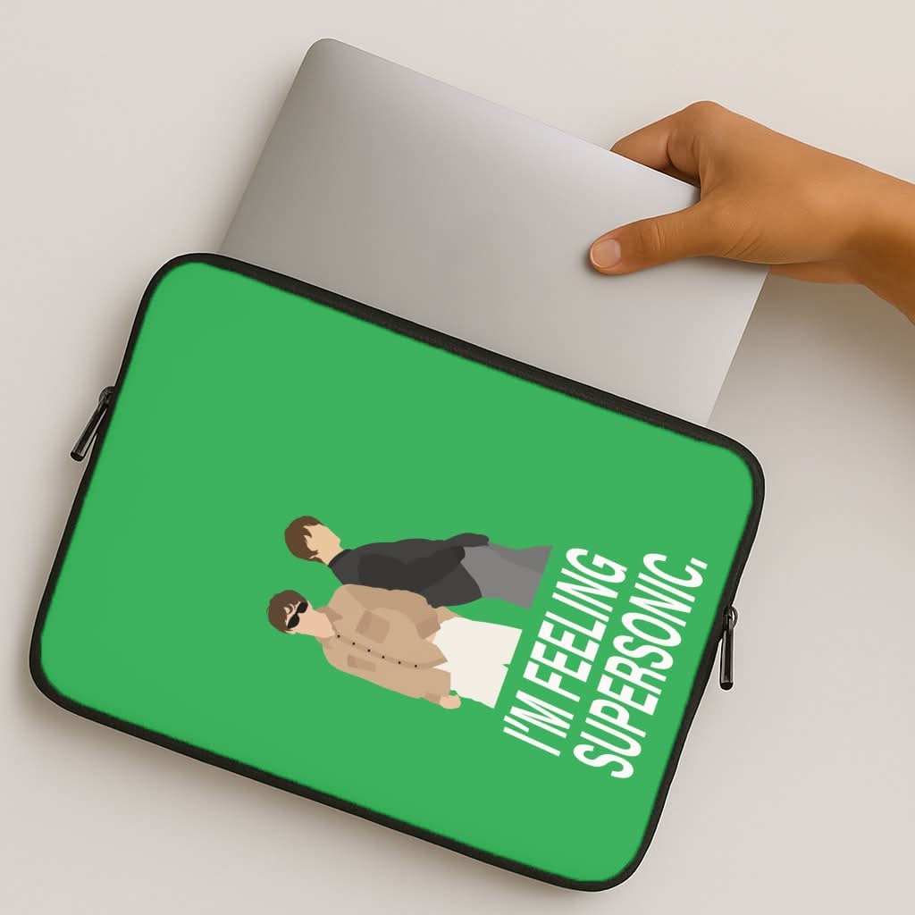 I'm Feeling Supersonic MacBook Cover