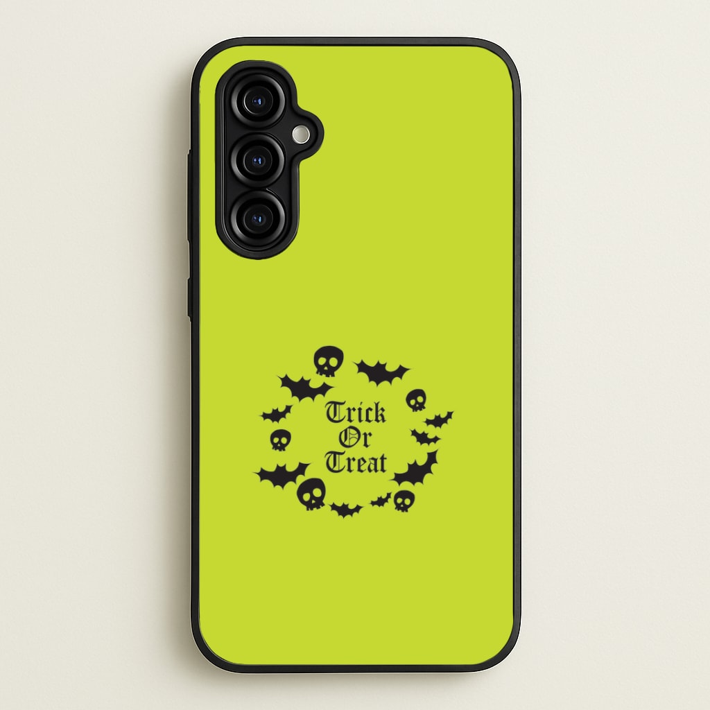 Trick Or Treat Wreath Galaxy A54 Case
