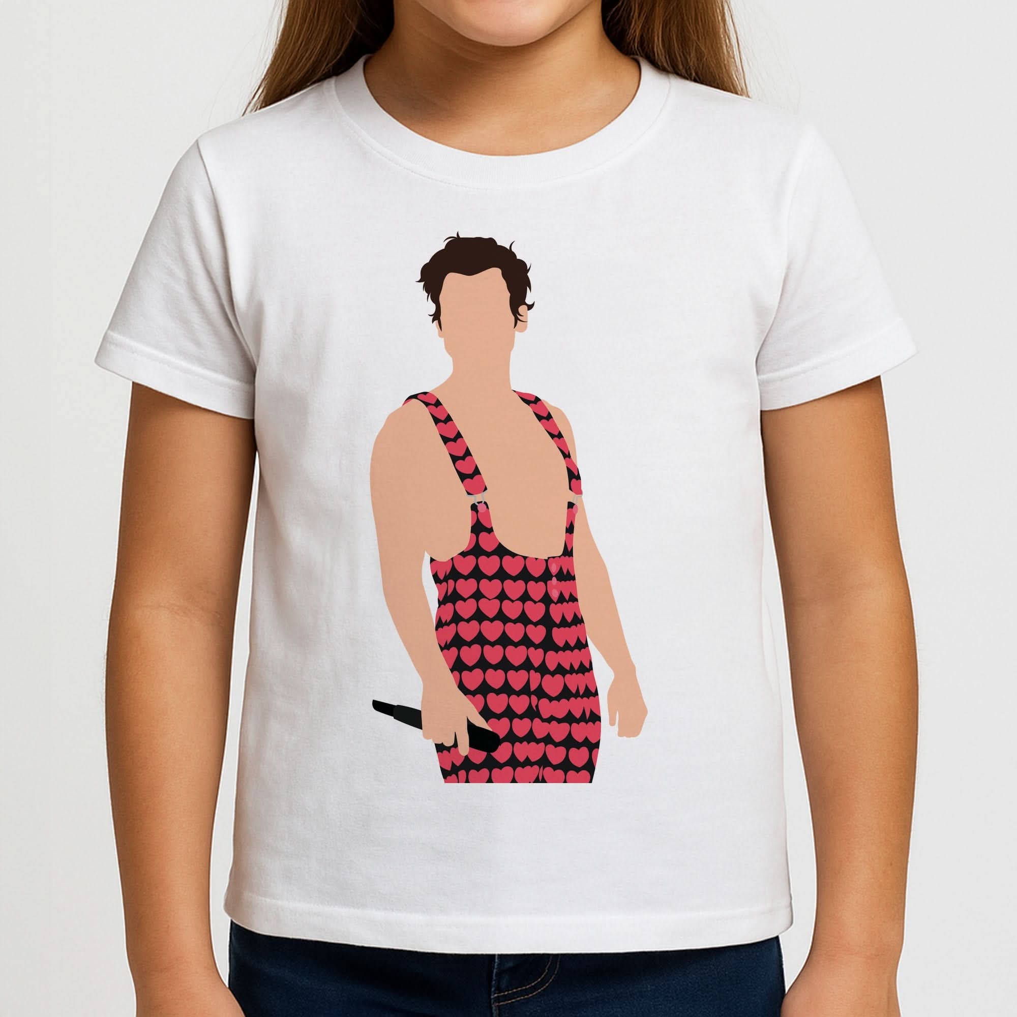 Harry Heart Jumpsuit Girls T-Shirt