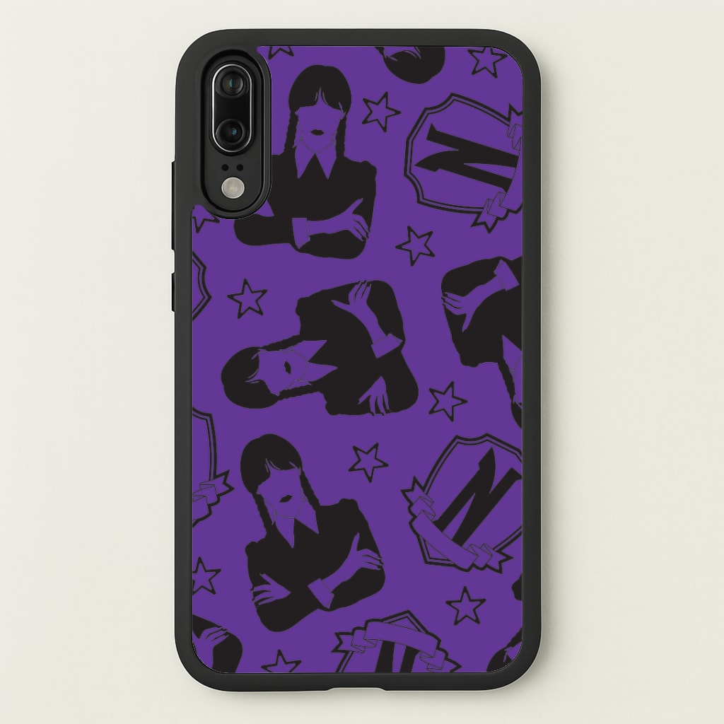 Wednesday Pattern Huawei P20 Case