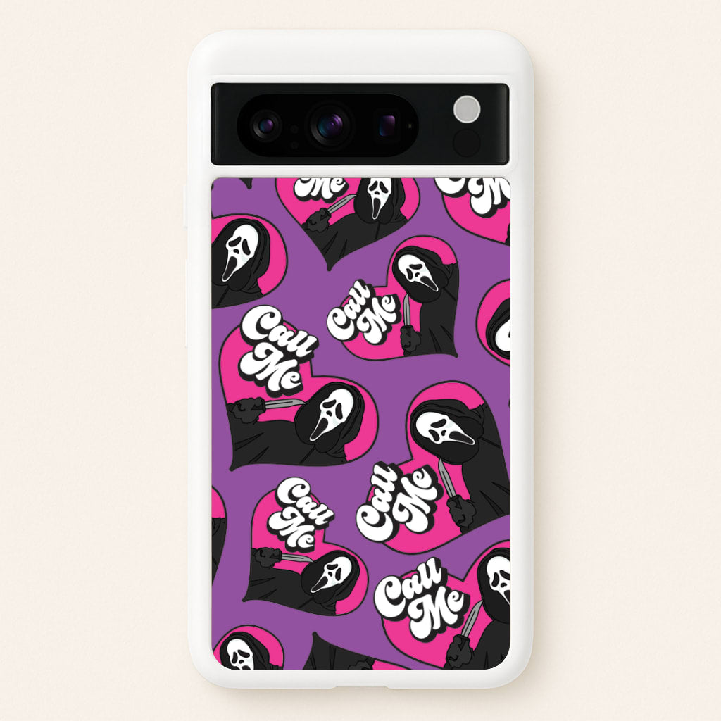 Call Me Heart Pattern Google Pixel 8 Pro Case