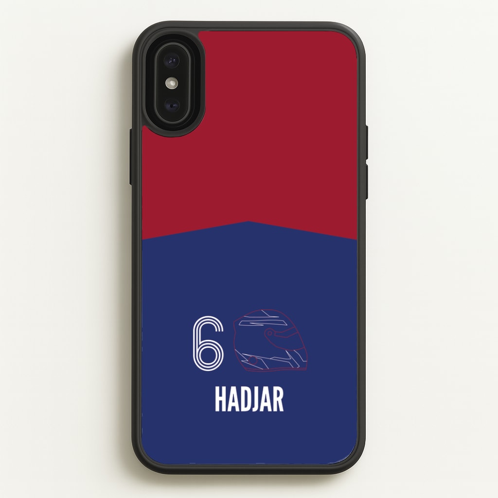 Hadjar Helmet 2026 iPhone XS Max Case