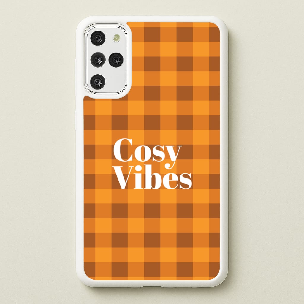 Checkered Cosy Vibes Galaxy S20 Plus Case