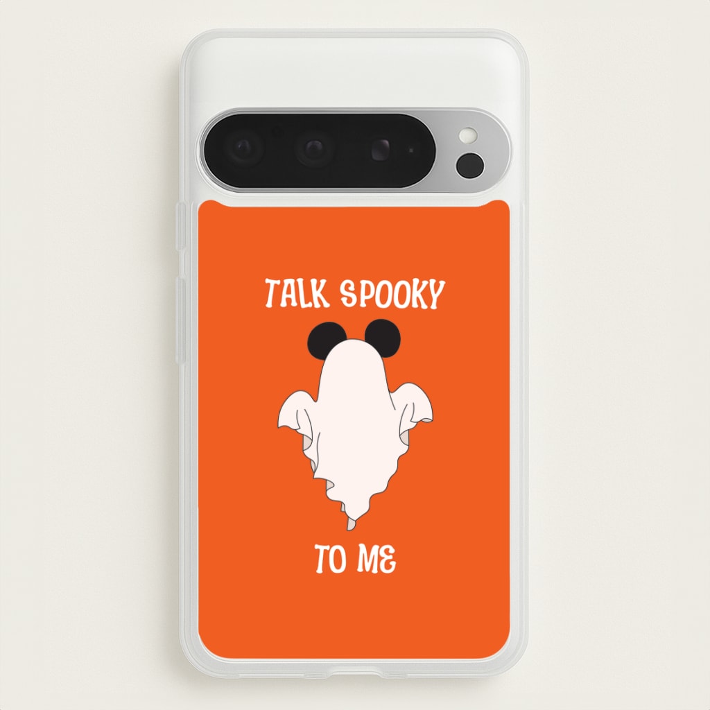 Talk Spooky To Me Mouse Ghost Google Pixel 9 Pro XL Case