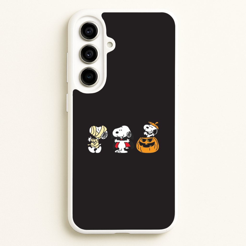 Cartoon Beagle Halloween Costumes Galaxy A56 Case