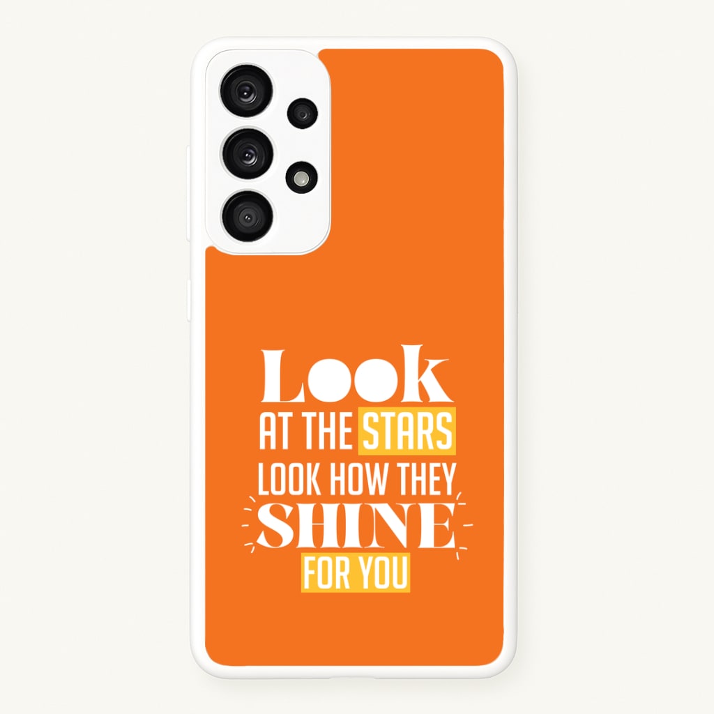 Look At The Stars Galaxy A33 Case