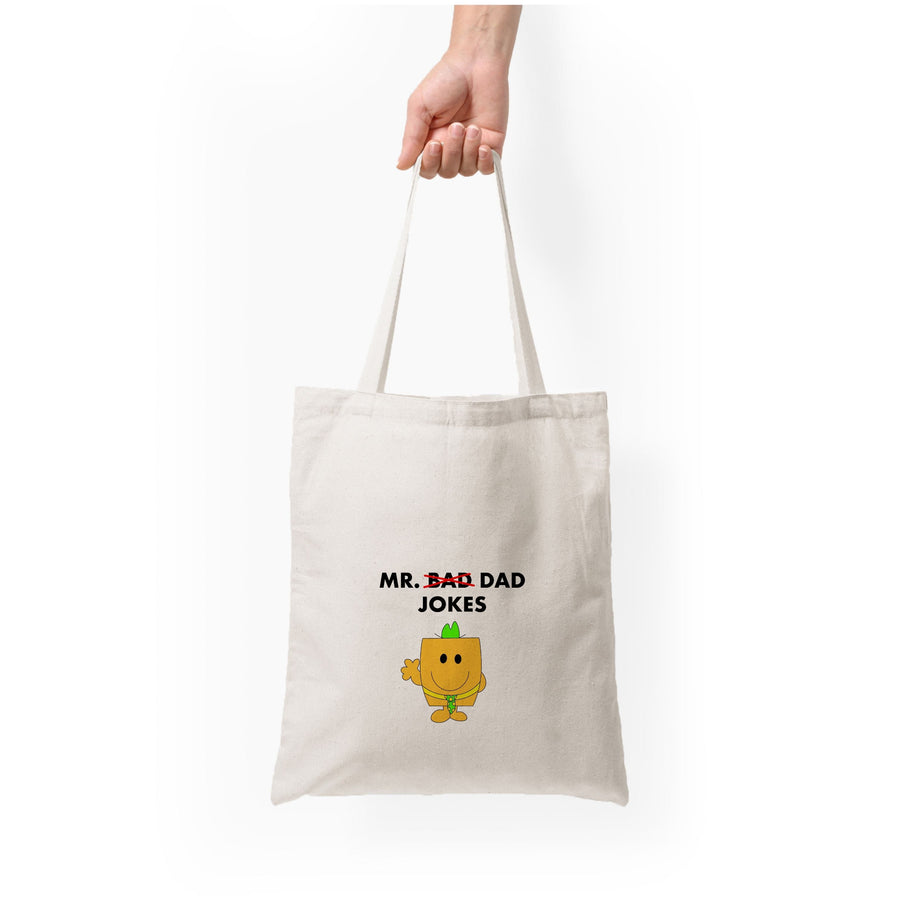 Mr Dad Jokes - Personalised Father's Day Tote Bag