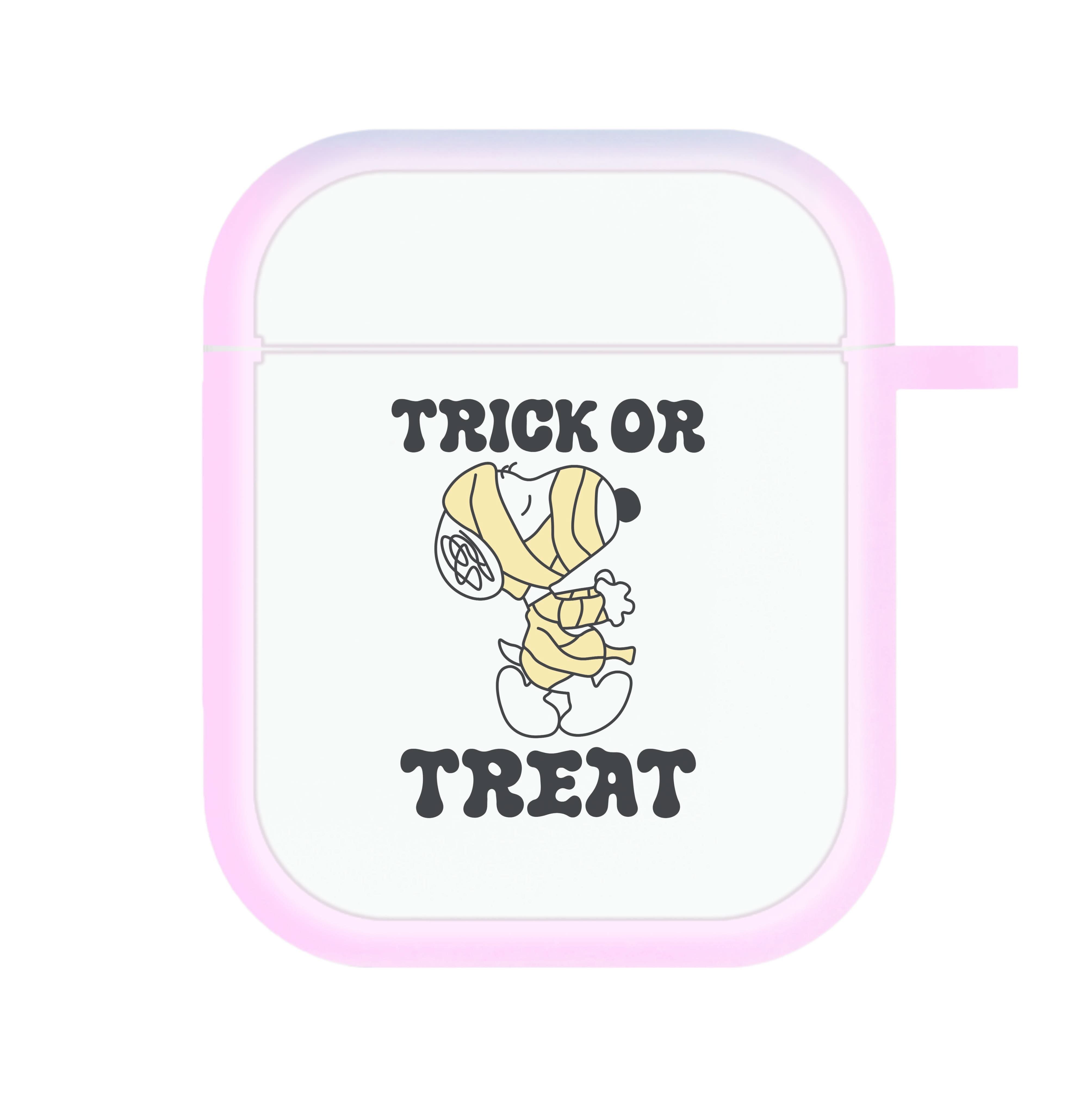 Trick Or Treat Cartoon Beagle AirPods Case